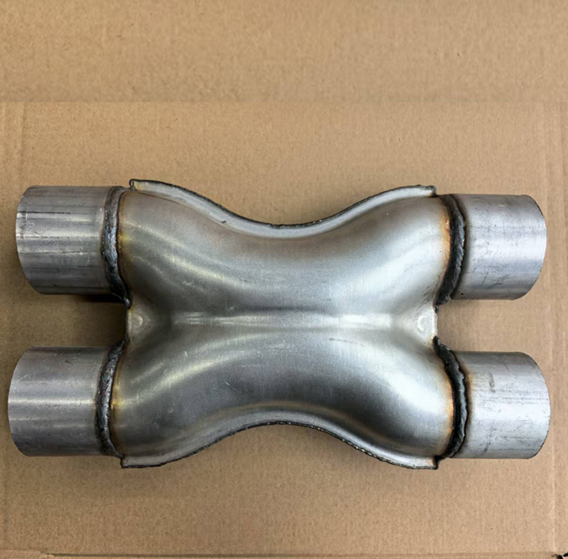 In/Out Crossover X Pipe Exhaust